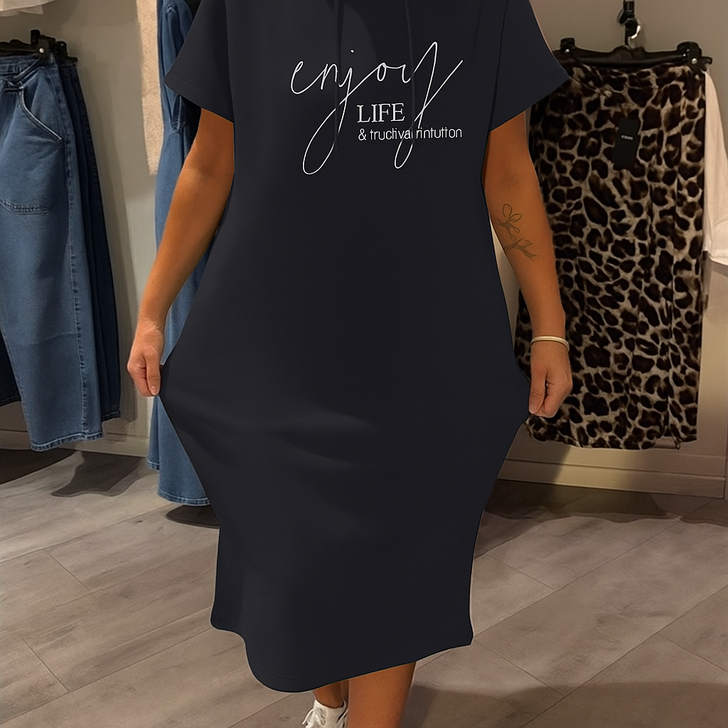 Women’s Hoodie Dress | Soft Lightweight Hooded Dress for Casual Summer Wear