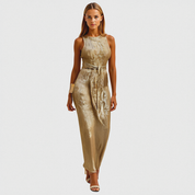 Women’s Glitter Jumpsuit | Elegant Party Jumpsuit for Weddings, Galas & Evening Events