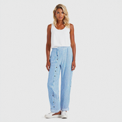 Women’s Linen Trousers | Lightweight Relaxed Fit Summer Trousers for Casual & Smart Wear